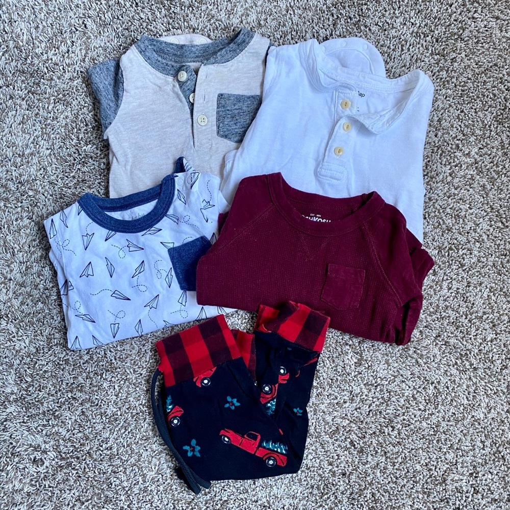 Lot of 6-9 month baby boy clothes